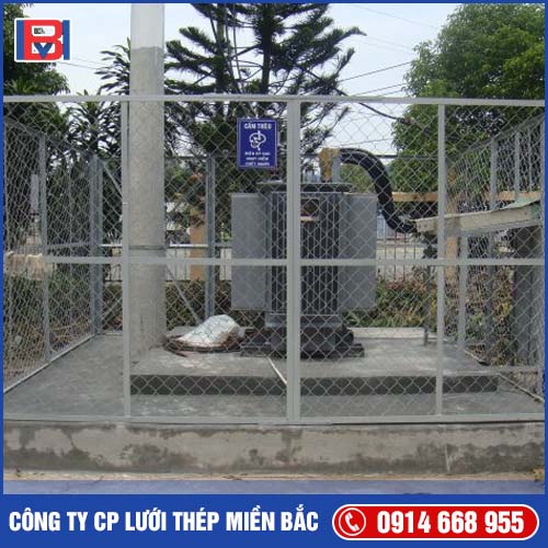 Hàng rào trạm điện